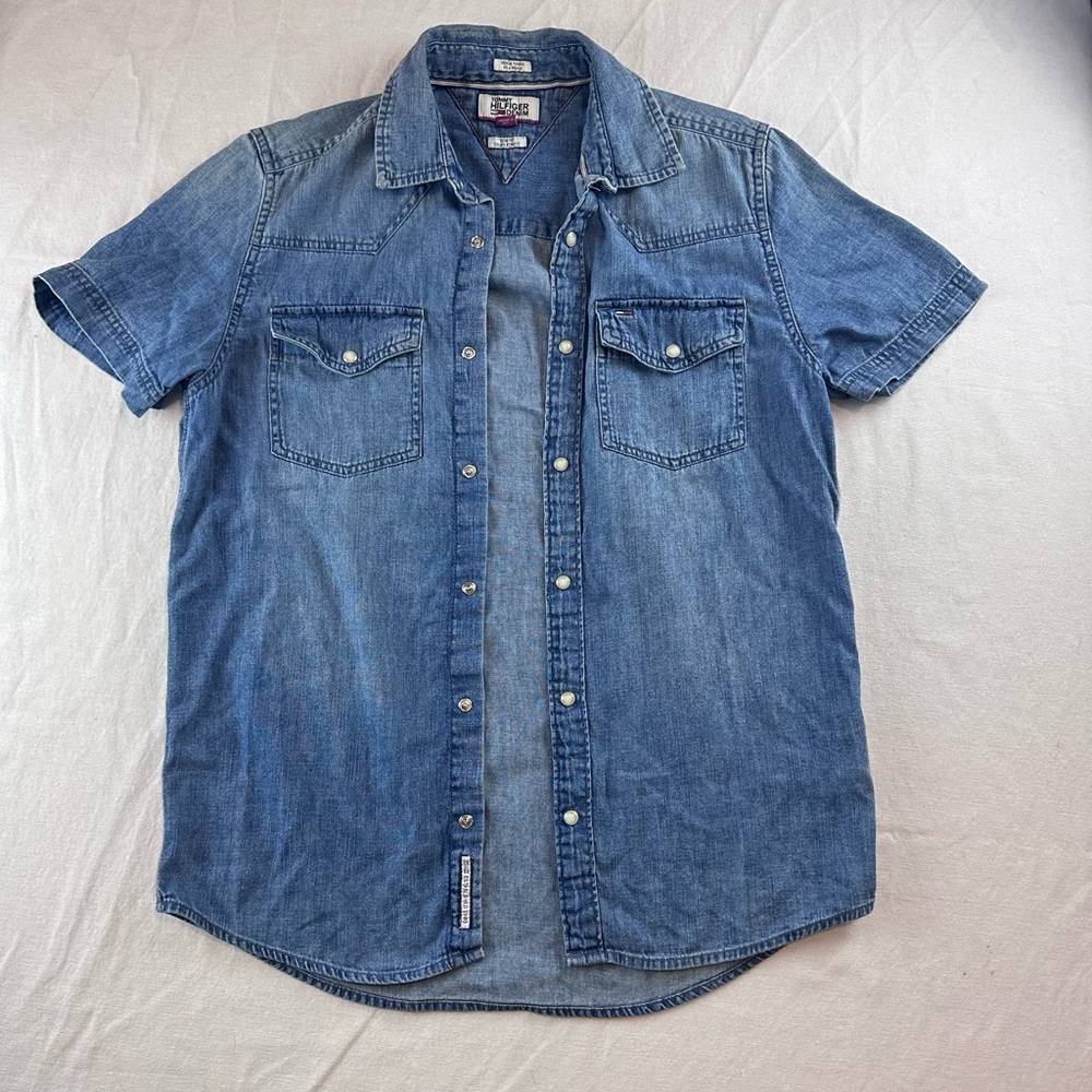 Tommy Hilfiger Men’s Bundle‎ – Denim Shirts (hat no longer avail) - Picture 2 of 11